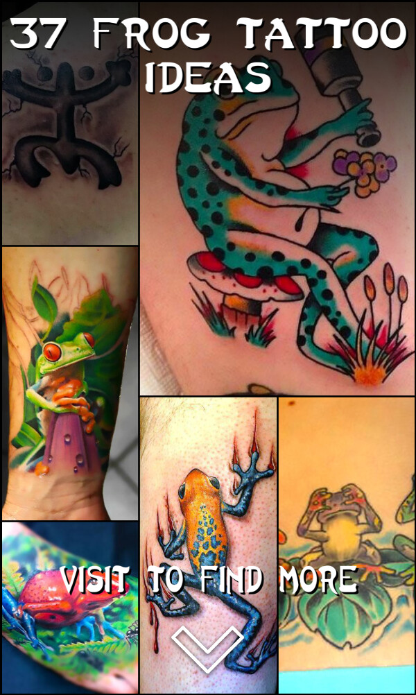 37 Frog Tattoo Ideas