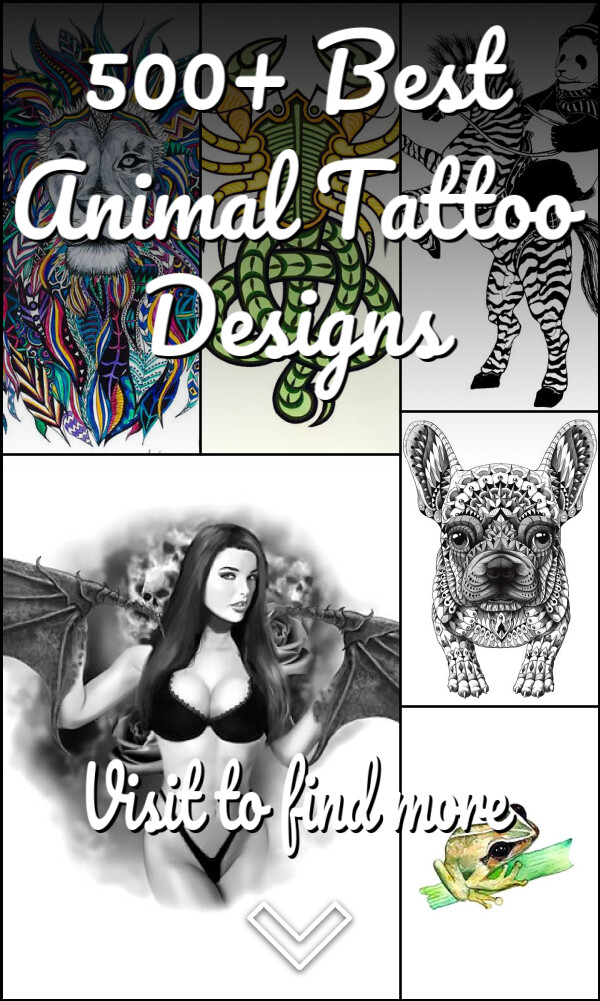 500+ Best Animal Tattoo Designs