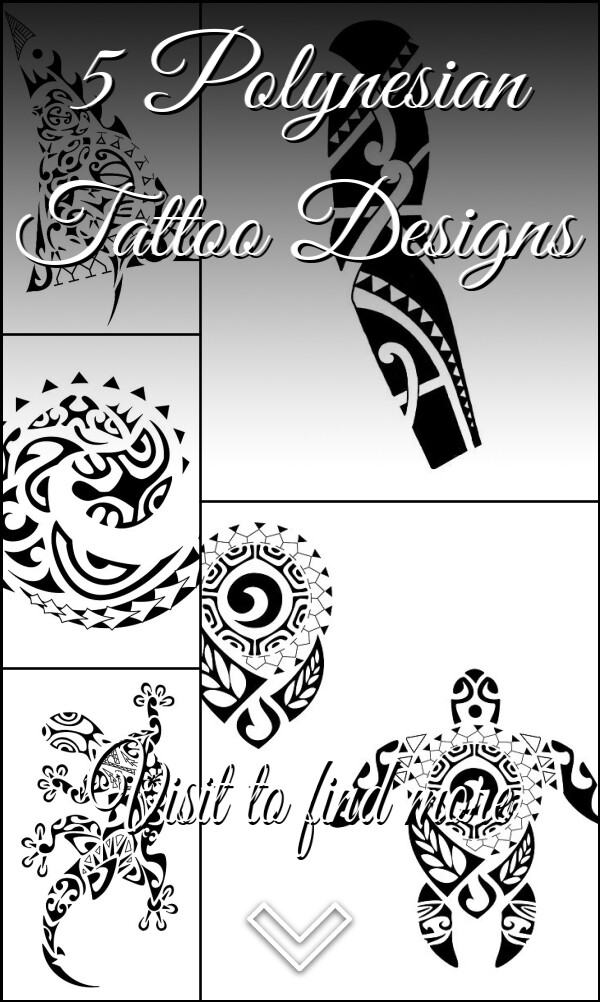 5 Polynesian Tattoo Designs