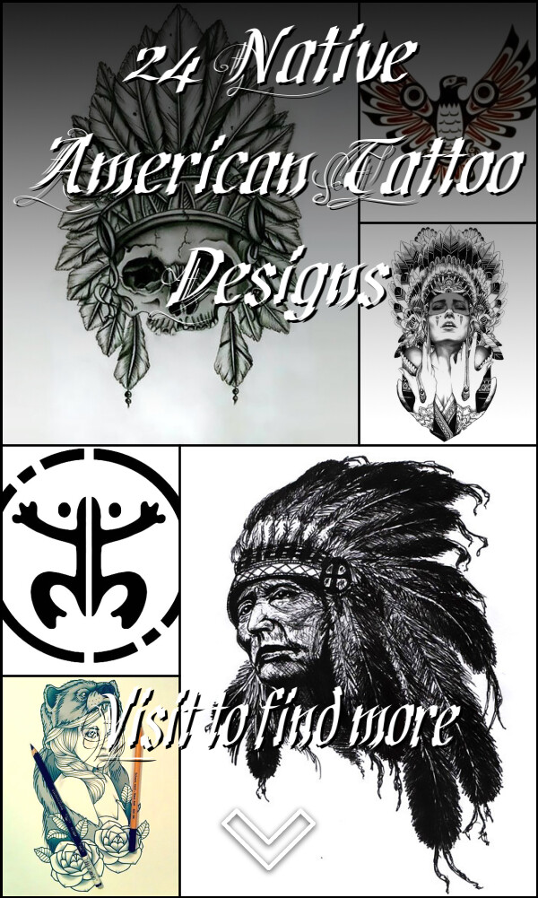 24 Native American Tattoo Designs