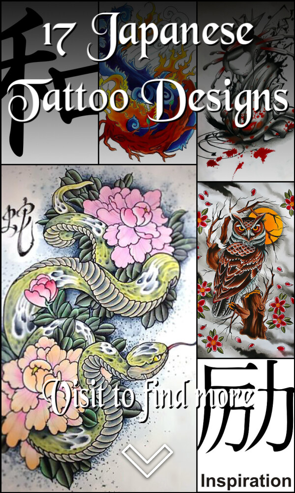 17 Japanese Tattoo Designs
