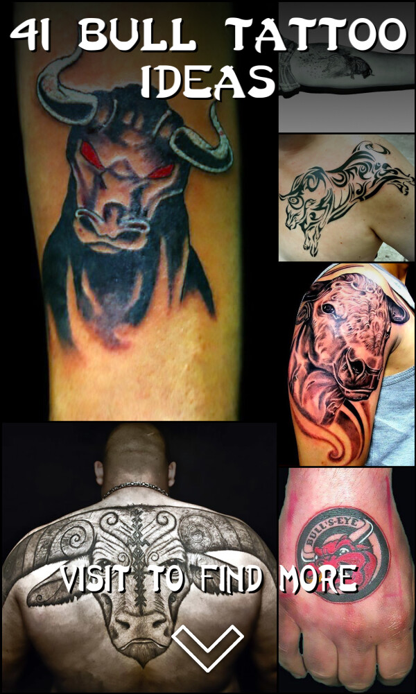41 Bull Tattoo Ideas
