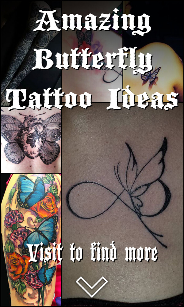 Amazing Butterfly Tattoo Ideas