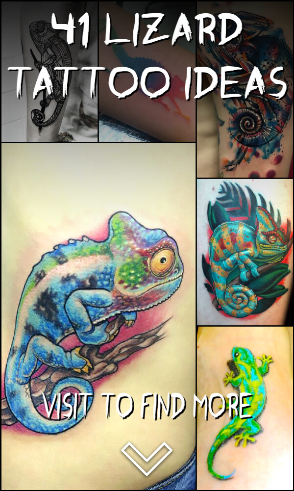 41 Lizard Tattoo Ideas