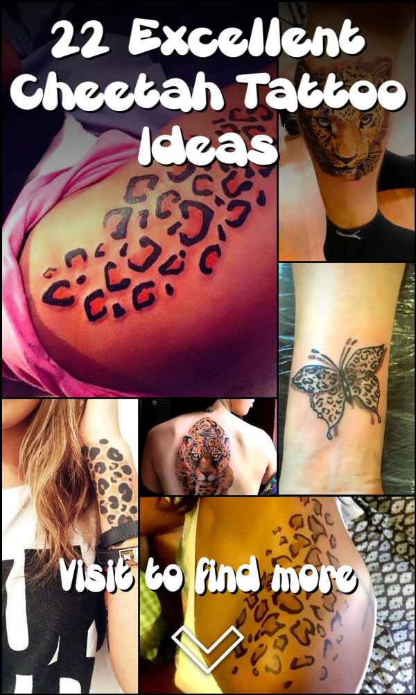 22 Excellent Cheetah Tattoo Ideas