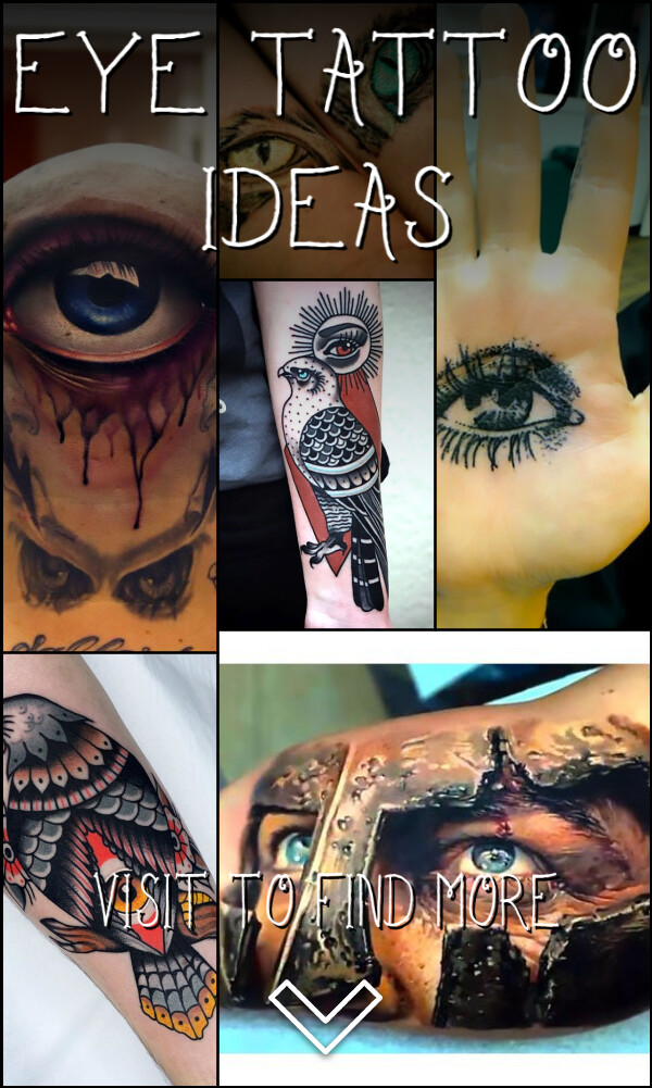 38 Eye Tattoo Ideas