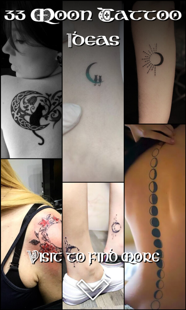 33 Moon Tattoo Ideas