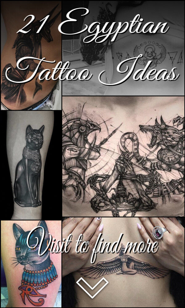 21 Egyptian Tattoo Ideas