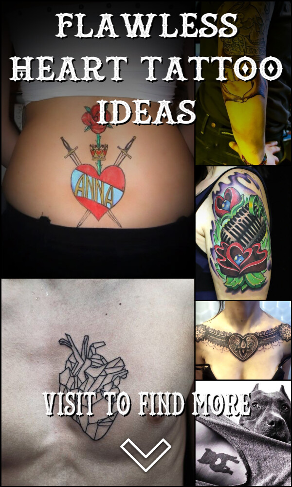 121 Flawless Heart Tattoo Ideas 