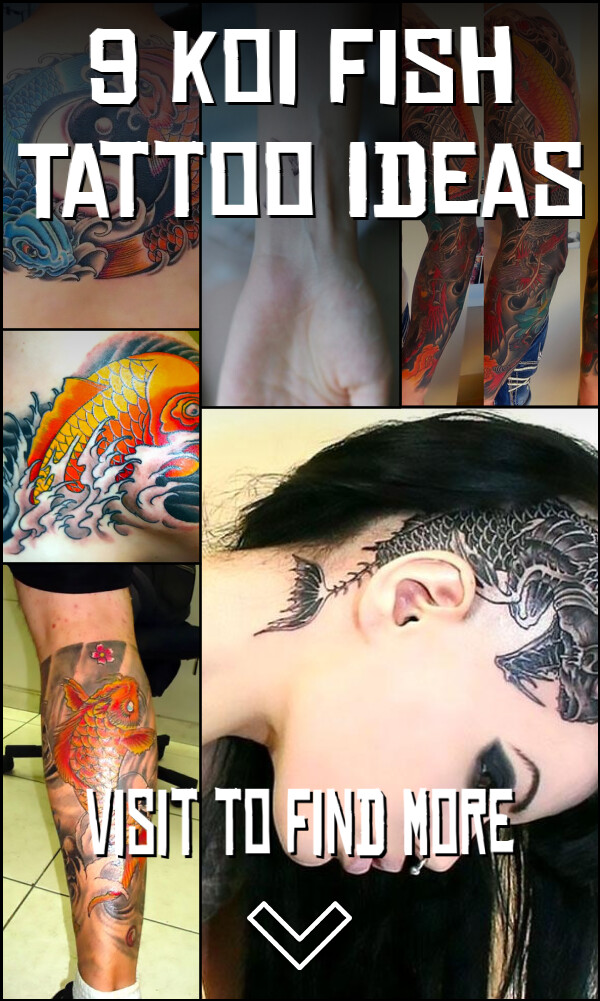 9 Koi Fish Tattoo Ideas