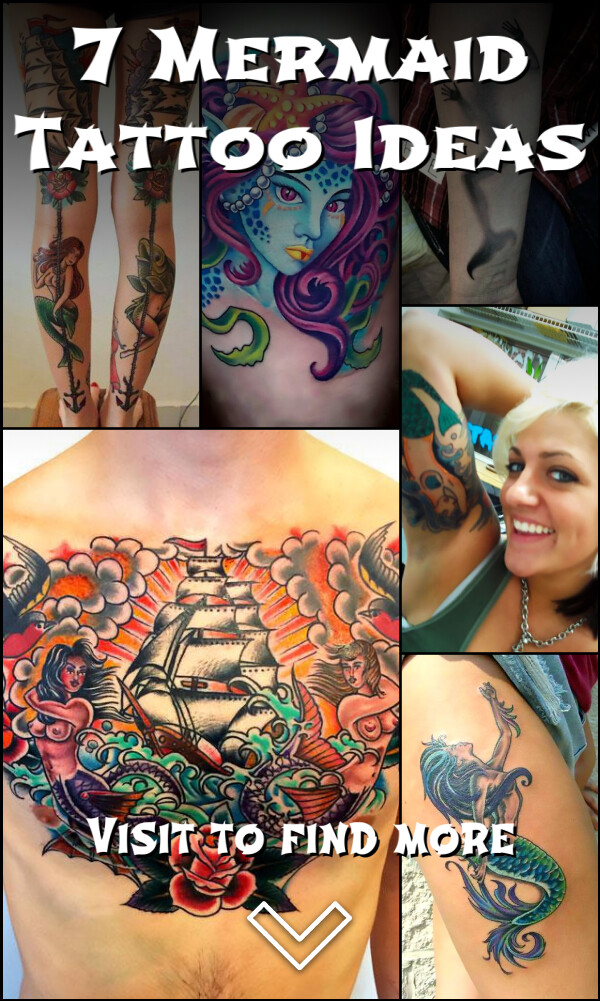 7 Mermaid Tattoo Ideas