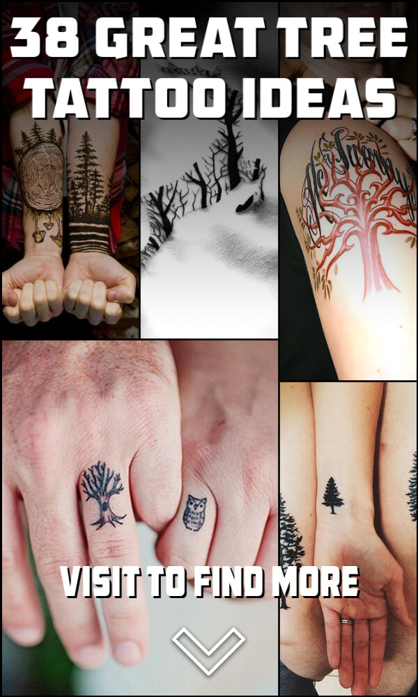 38 Great Tree Tattoo Ideas