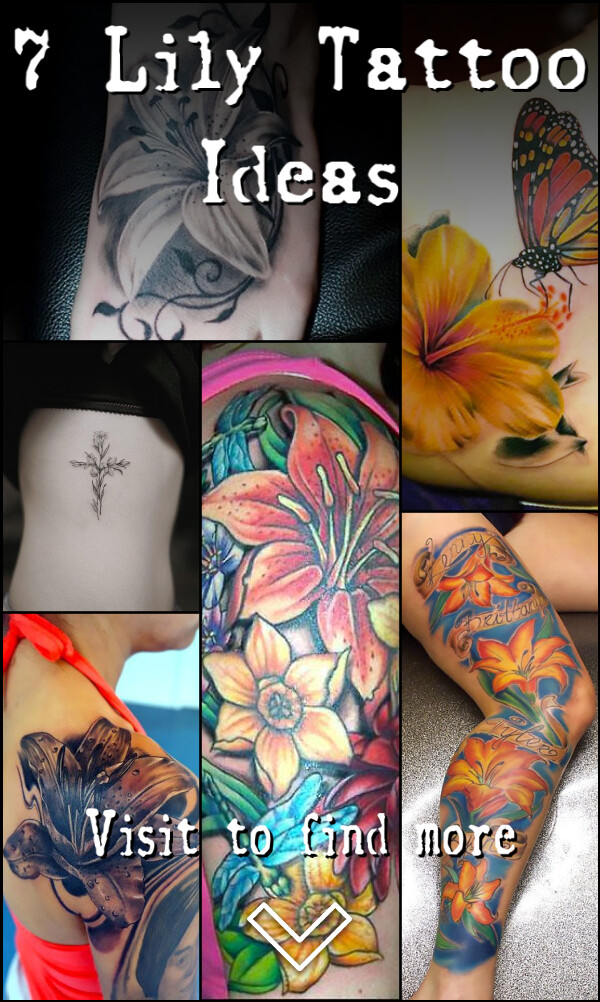 7 Lily Tattoo Ideas