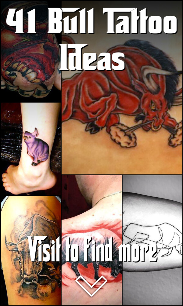 41 Bull Tattoo Ideas