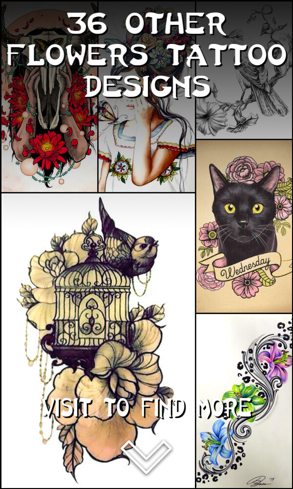 36 Other Flowers Tattoo Designs