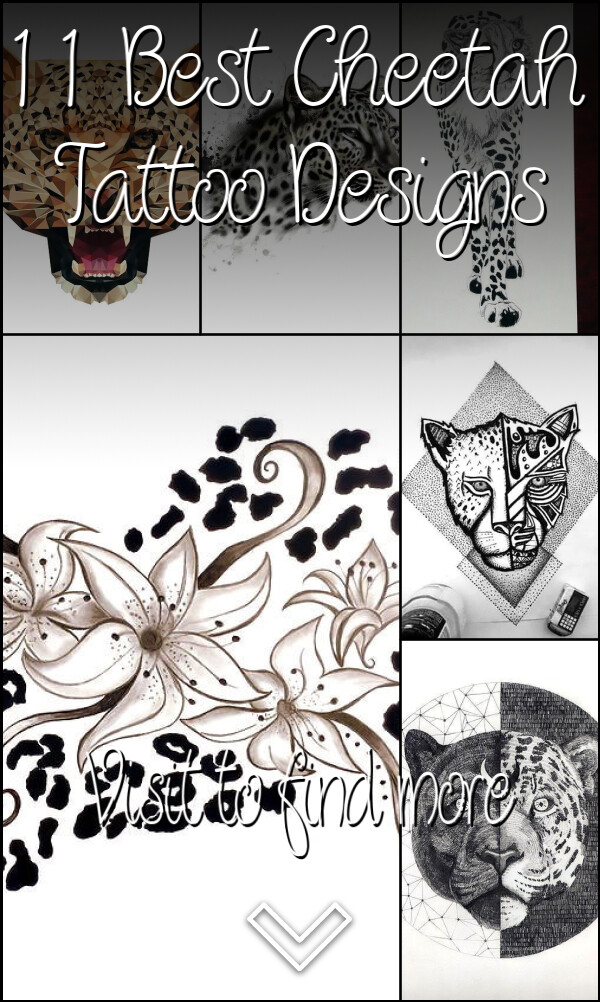 11 Best Cheetah Tattoo Designs