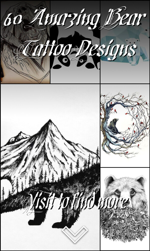 60 Amazing Bear Tattoo Designs