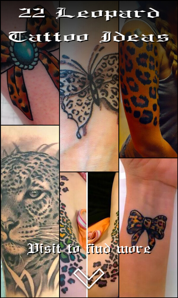 22 Leopard Tattoo Ideas
