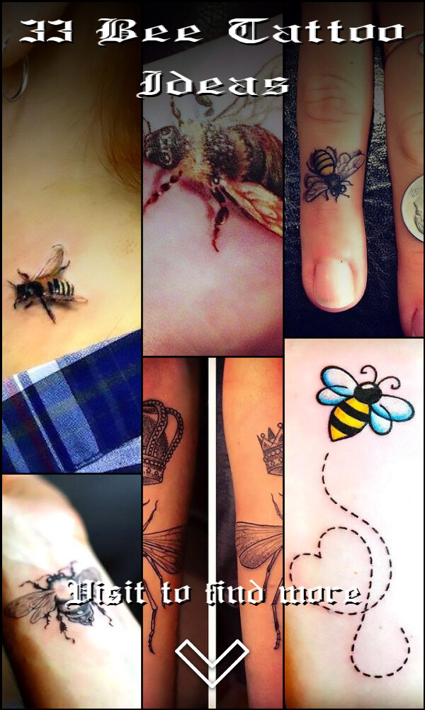 33 Bee Tattoo Ideas