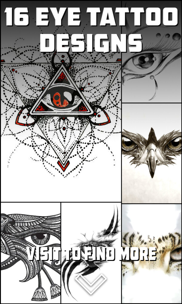 16 Eye Tattoo Designs
