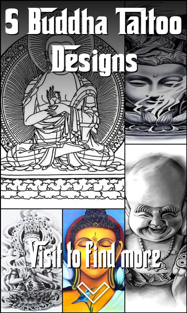 5 Buddha Tattoo Designs