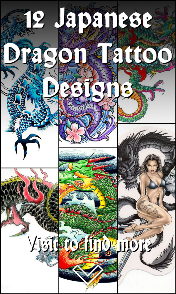 12 Japanese Dragon Tattoo Designs