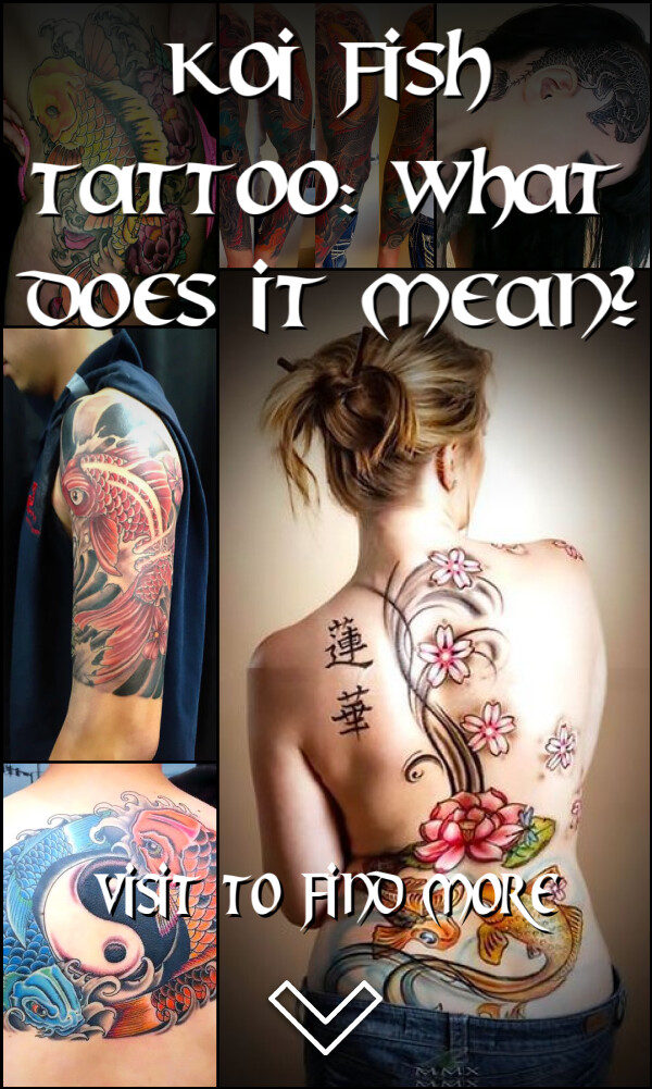Koi Fish Tattoo: What Does It Mean?