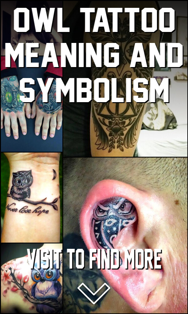 Owl Tattoo Meaning and Symbolism