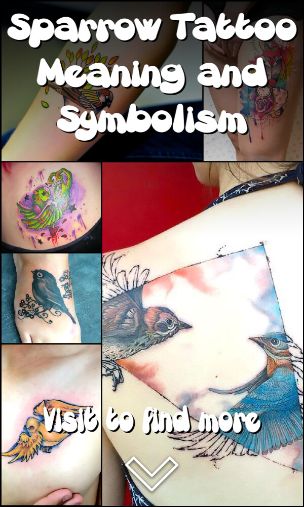 Sparrow Tattoo Meaning and Symbolism