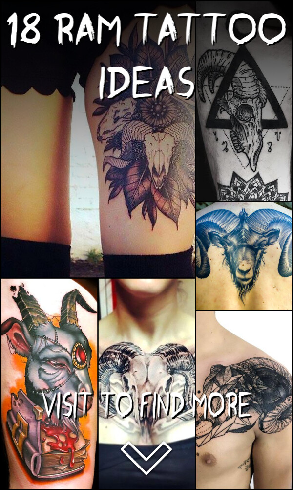 18 Ram Tattoo Ideas