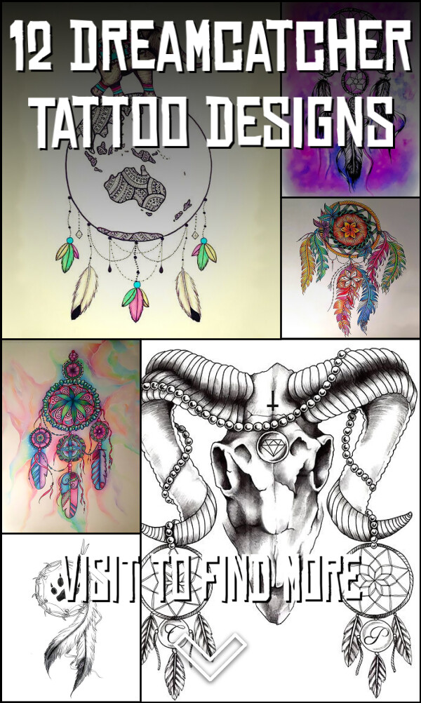 12 Dreamcatcher Tattoo Designs