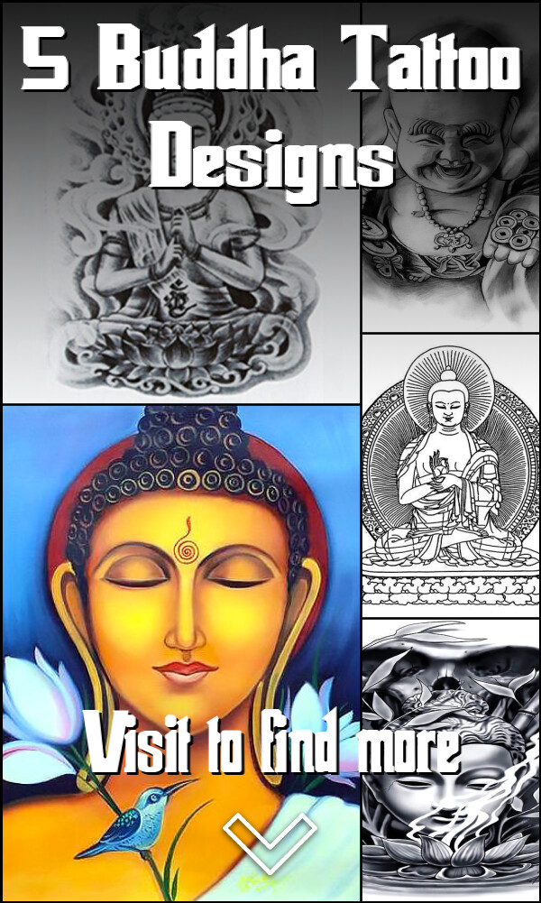 5 Buddha Tattoo Designs