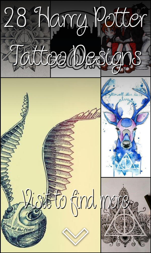 28 Harry Potter Tattoo Designs