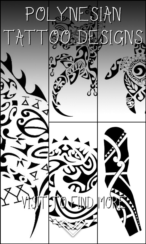 5 Polynesian Tattoo Designs