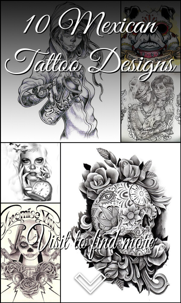 10 Mexican Tattoo Designs