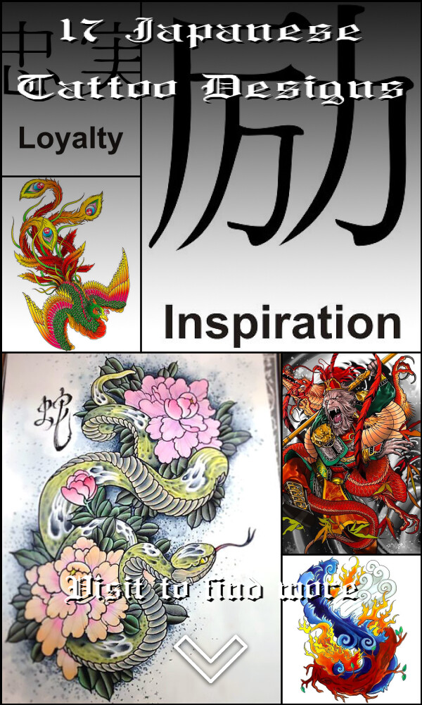 17 Japanese Tattoo Designs