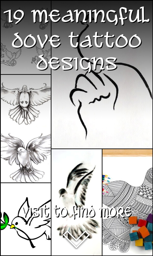 19 Meaningful Dove Tattoo Designs