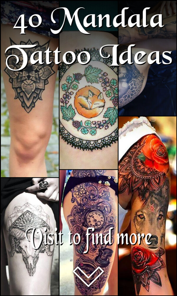 40 Mandala Tattoo Ideas