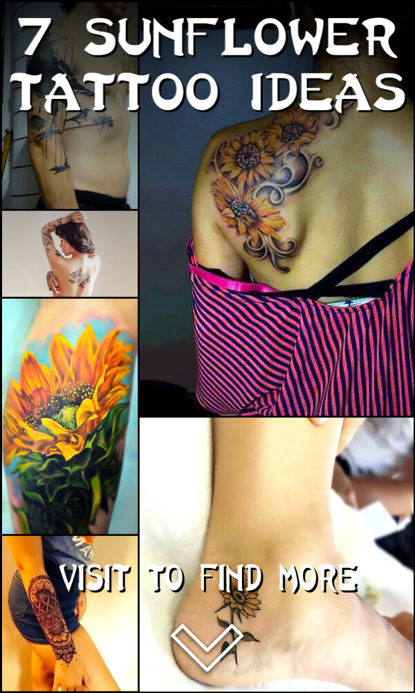 7 Sunflower Tattoo Ideas