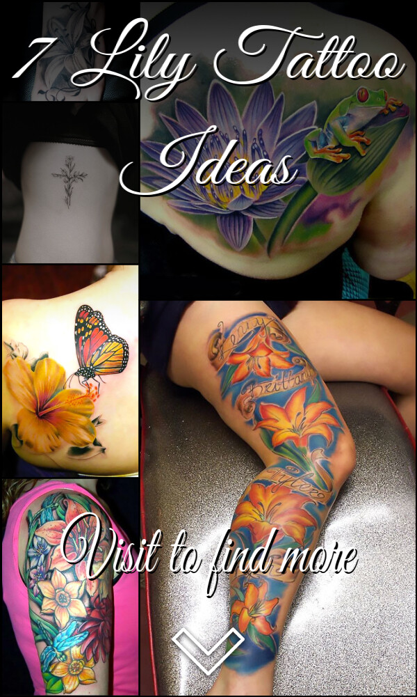 7 Lily Tattoo Ideas