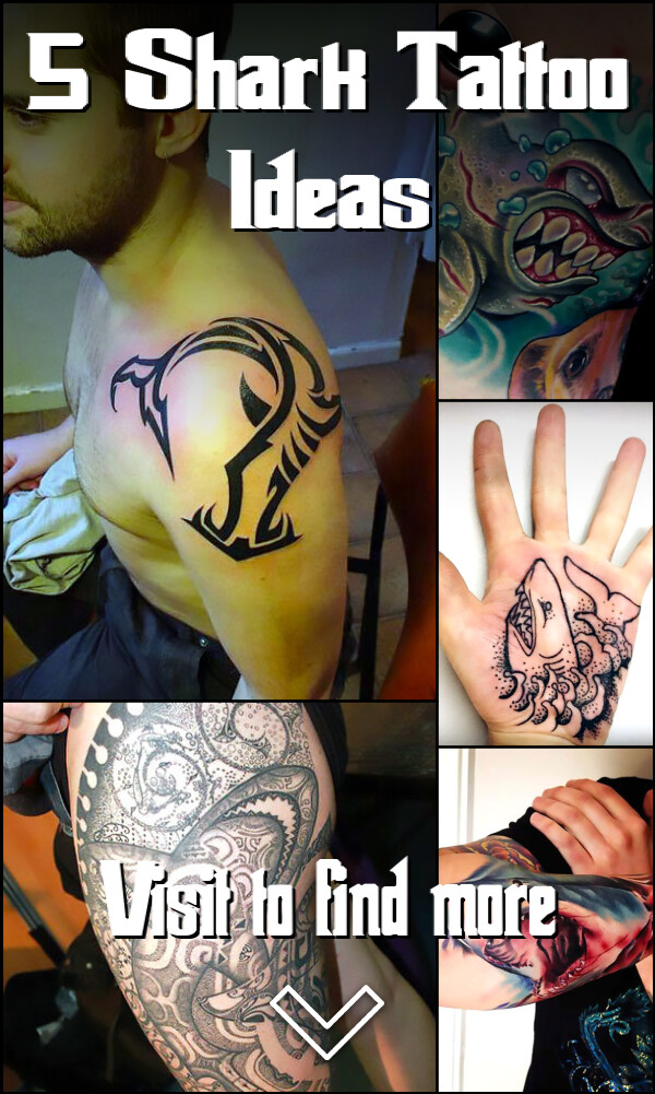 5 Shark Tattoo Ideas