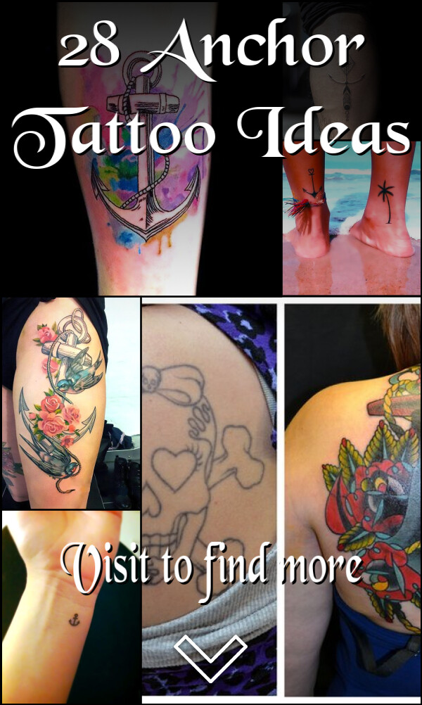 28 Anchor Tattoo Ideas