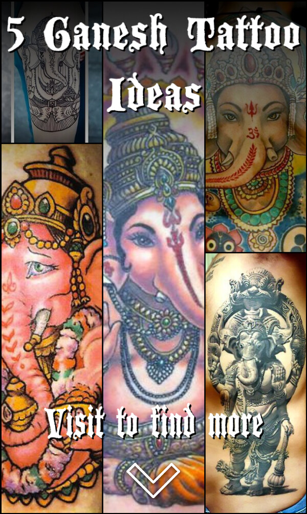 5 Ganesh Tattoo Ideas
