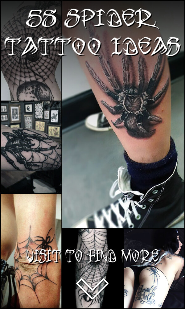 58 Spider Tattoo Ideas