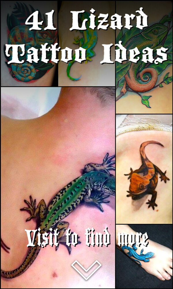 41 Lizard Tattoo Ideas