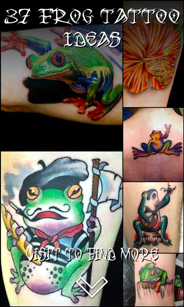 37 Frog Tattoo Ideas