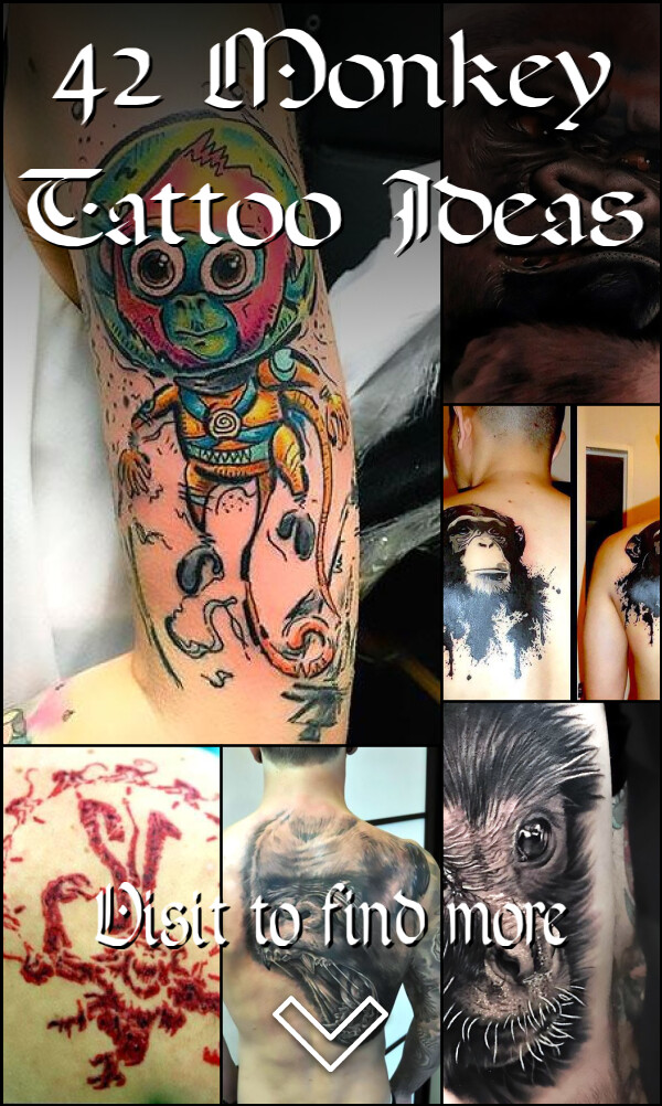 42 Monkey Tattoo Ideas