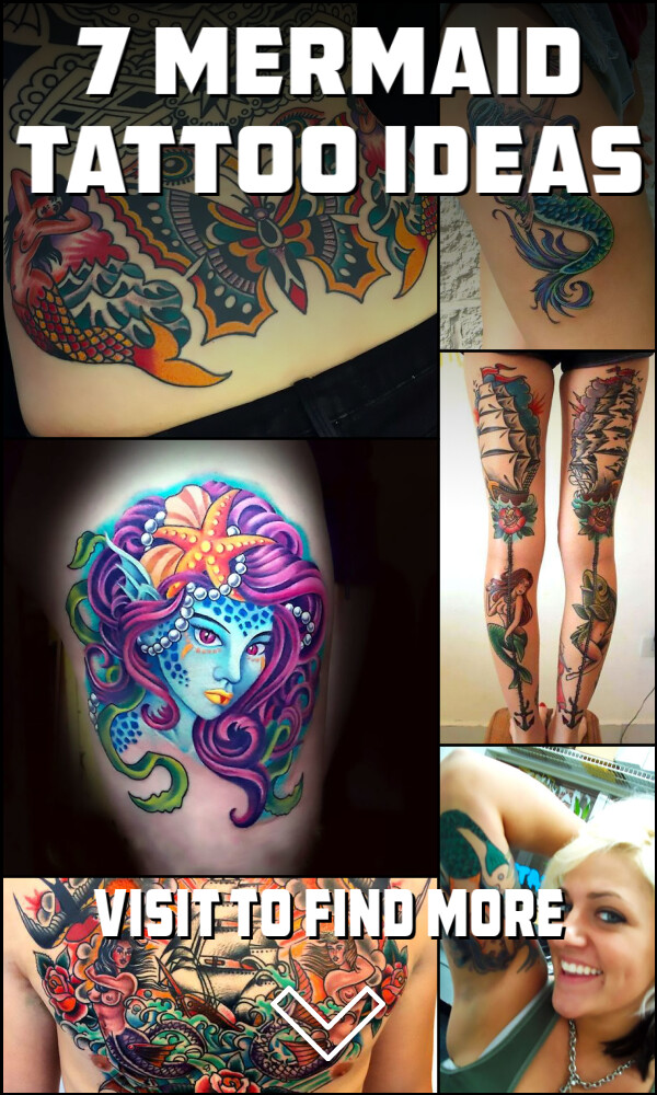 7 Mermaid Tattoo Ideas
