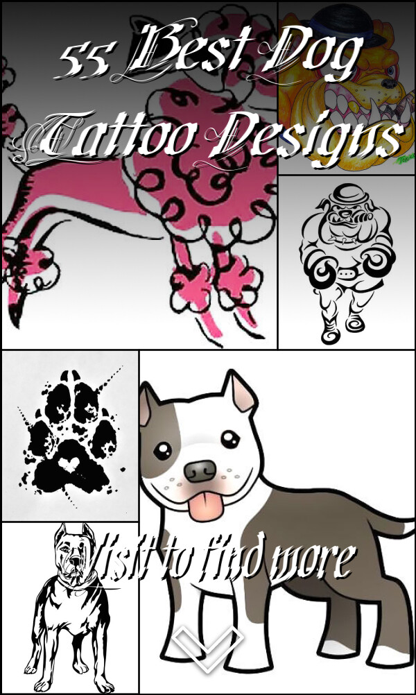 55 Best Dog Tattoo Designs