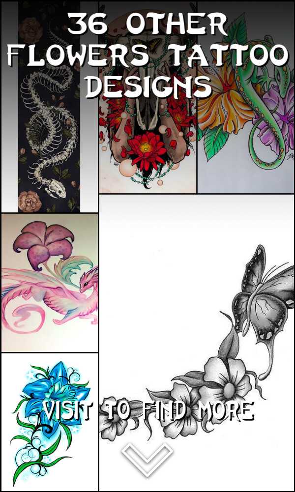 36 Other Flowers Tattoo Designs